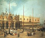 Canaletto Piazza San Marco - Looking Southeast painting